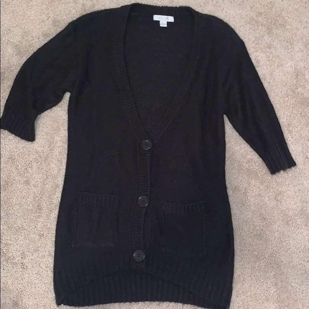 Black comfy sweater